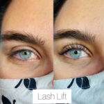 Lash Lift before and after