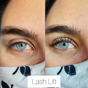 Lash Lift before and after