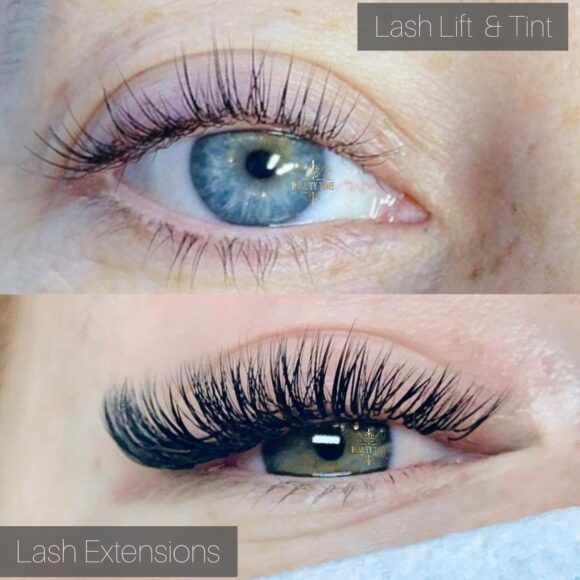 Lash Lift and Tint Lash Extensions